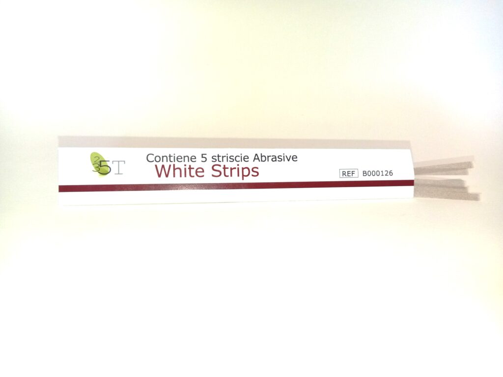Strisce abrasive per denti - Confezione da 5 Pz. / spedizione pacco tracciato poste delivery