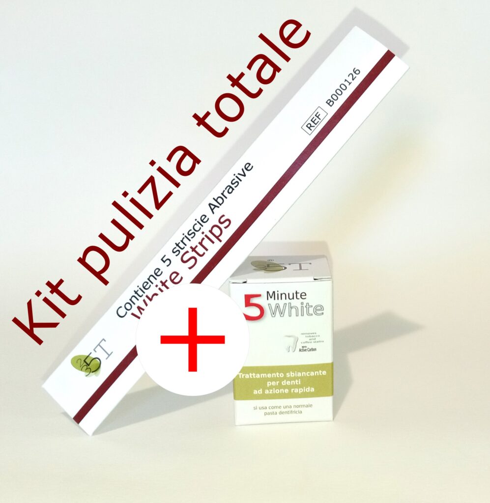 Kit Sbiancante + Strisce abrasive